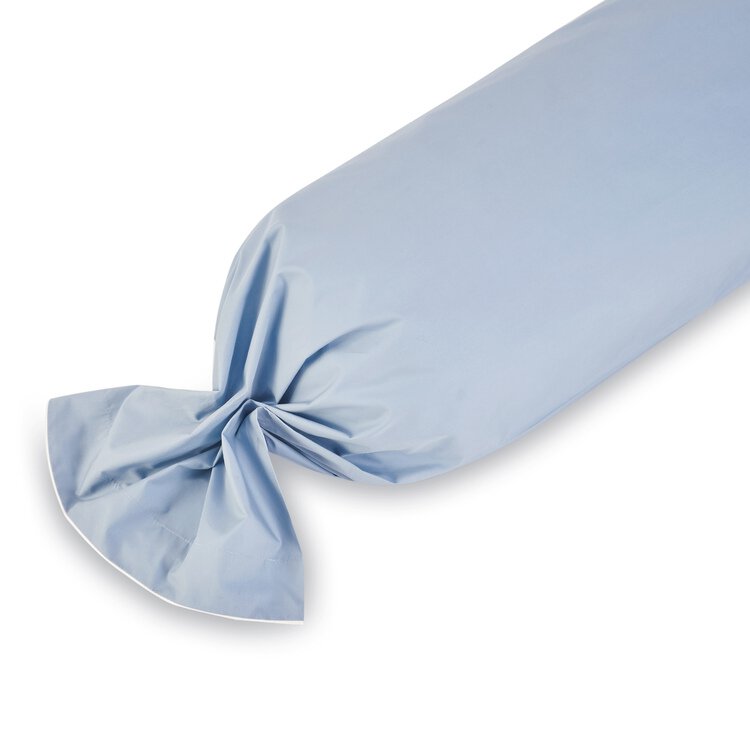 Taie de traversin Unis percale 94 fils Silex