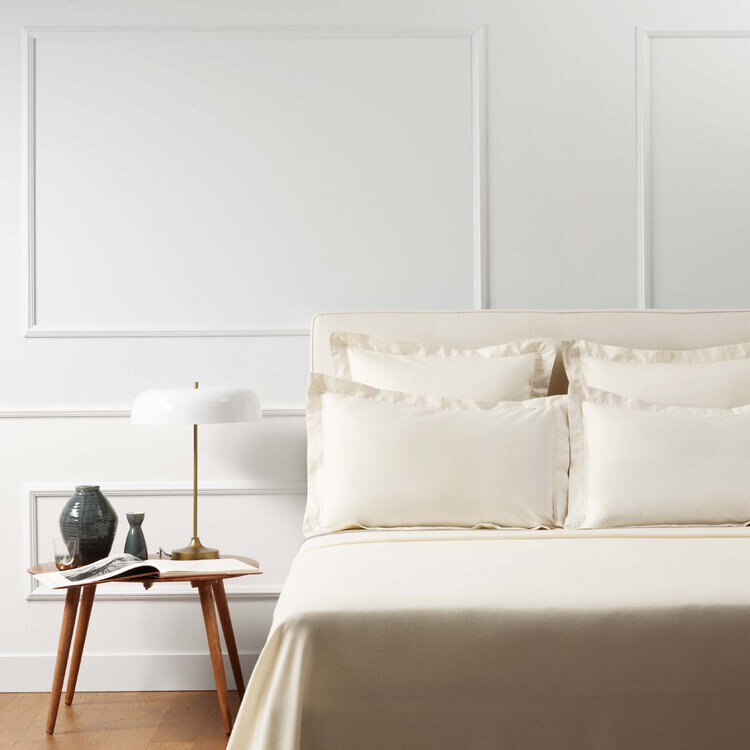 Couvre lit Sillage Ivoire