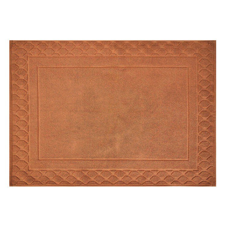 Tapis De Bain Mousseuse Cuivre