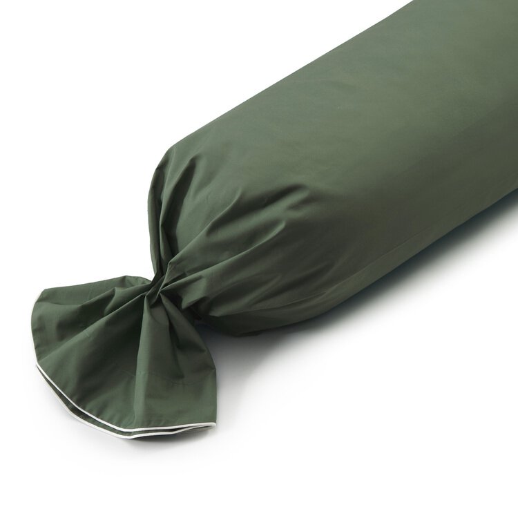 Traversin Unis Percale 94 Fils Fougere