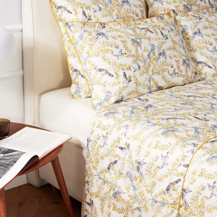 Drap Plat Arbre De Vie Creme