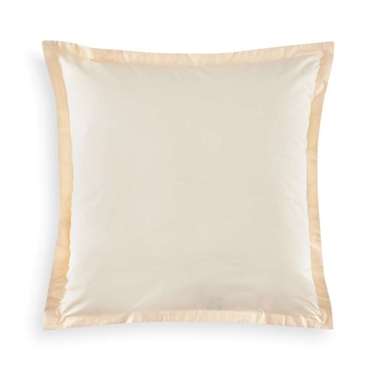 Taie d'oreiller COTON SOYEUX LATTE