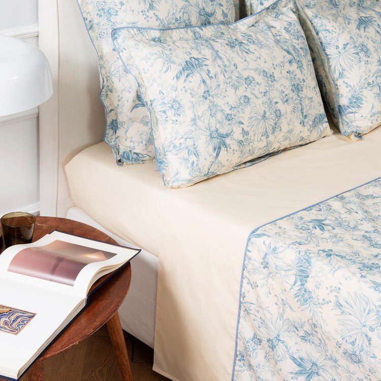 Drap plat ROSELIERE LATTE