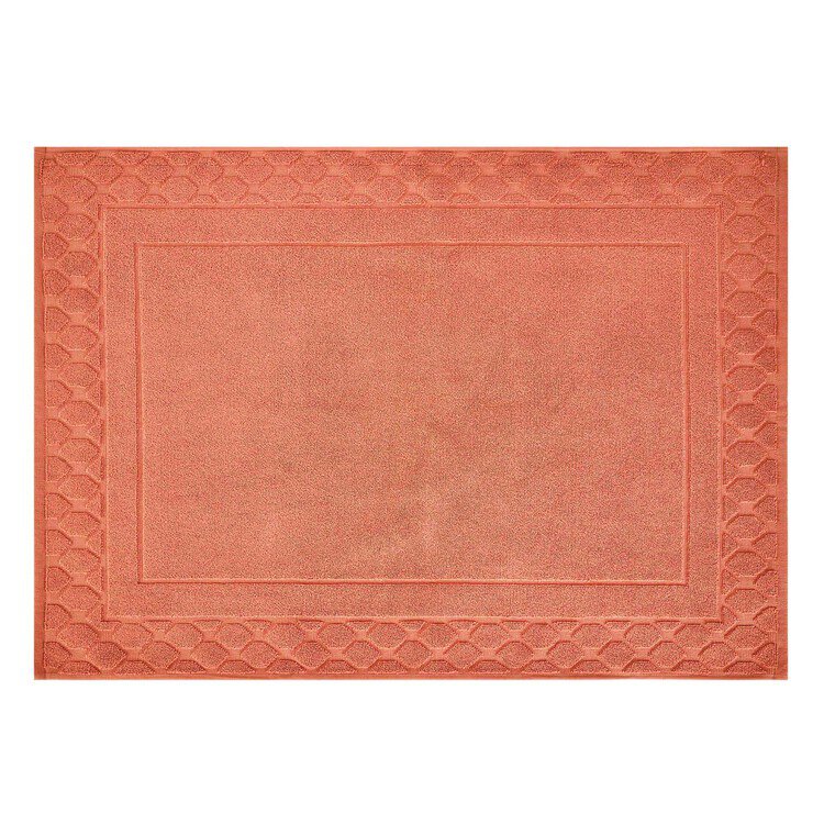 Tapis de bain MOUSSEUSE TERRE CUITE