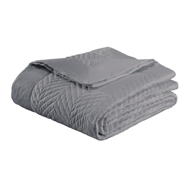 Couvre-lit matelassé Sublime Argent