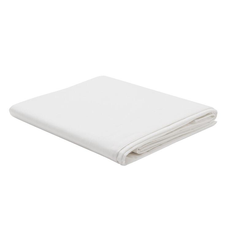Drap plat Unis percale 94 fils Mariée