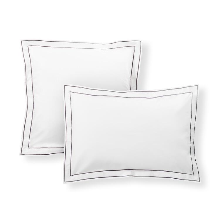 Taie d'oreiller Closerie Argent