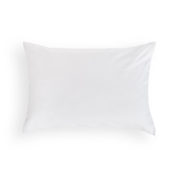 Protège oreiller Molleton classique Blanc