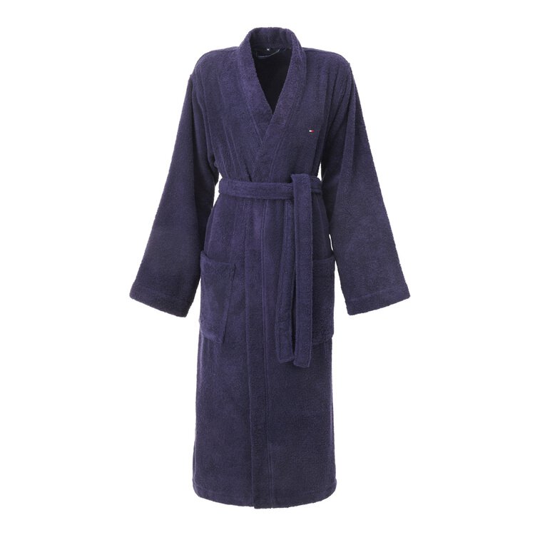 Peignoir kimono TH SCOTT NAVY Linge de Bain Tommy Hilfiger